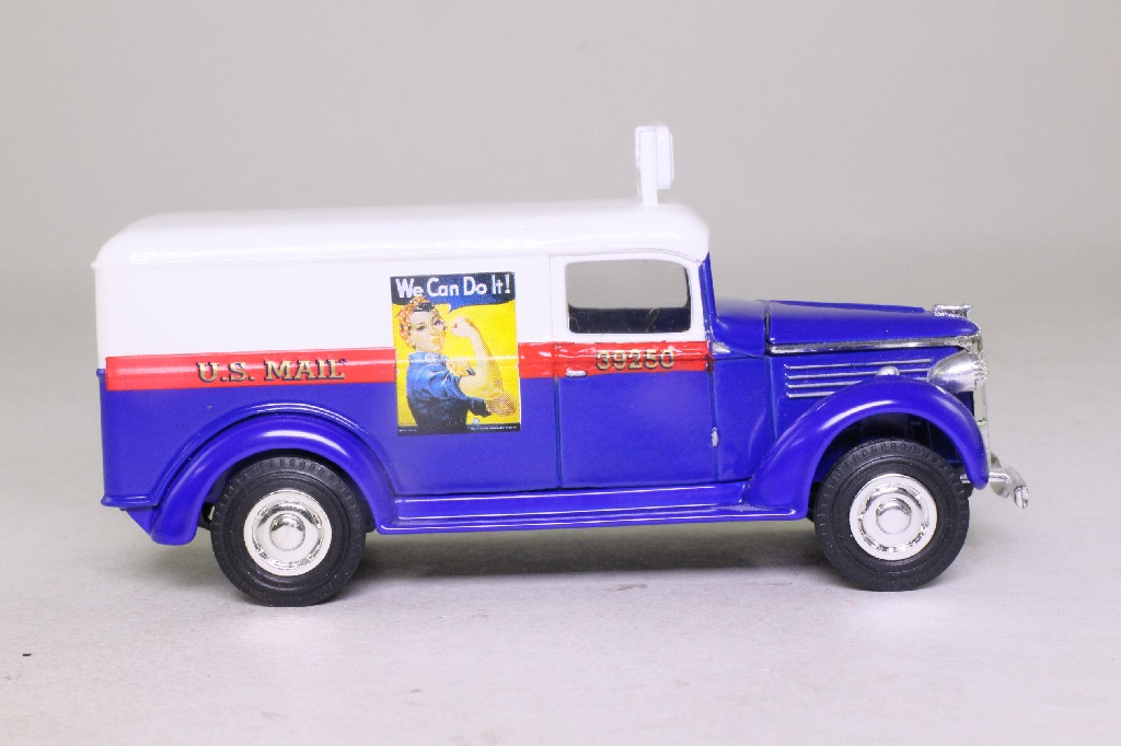 Matchbox Collectibles YYM38240; 1937 GMC Postal Van; World War II Era
